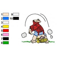 Dennis the Menace Embroidery Design 9